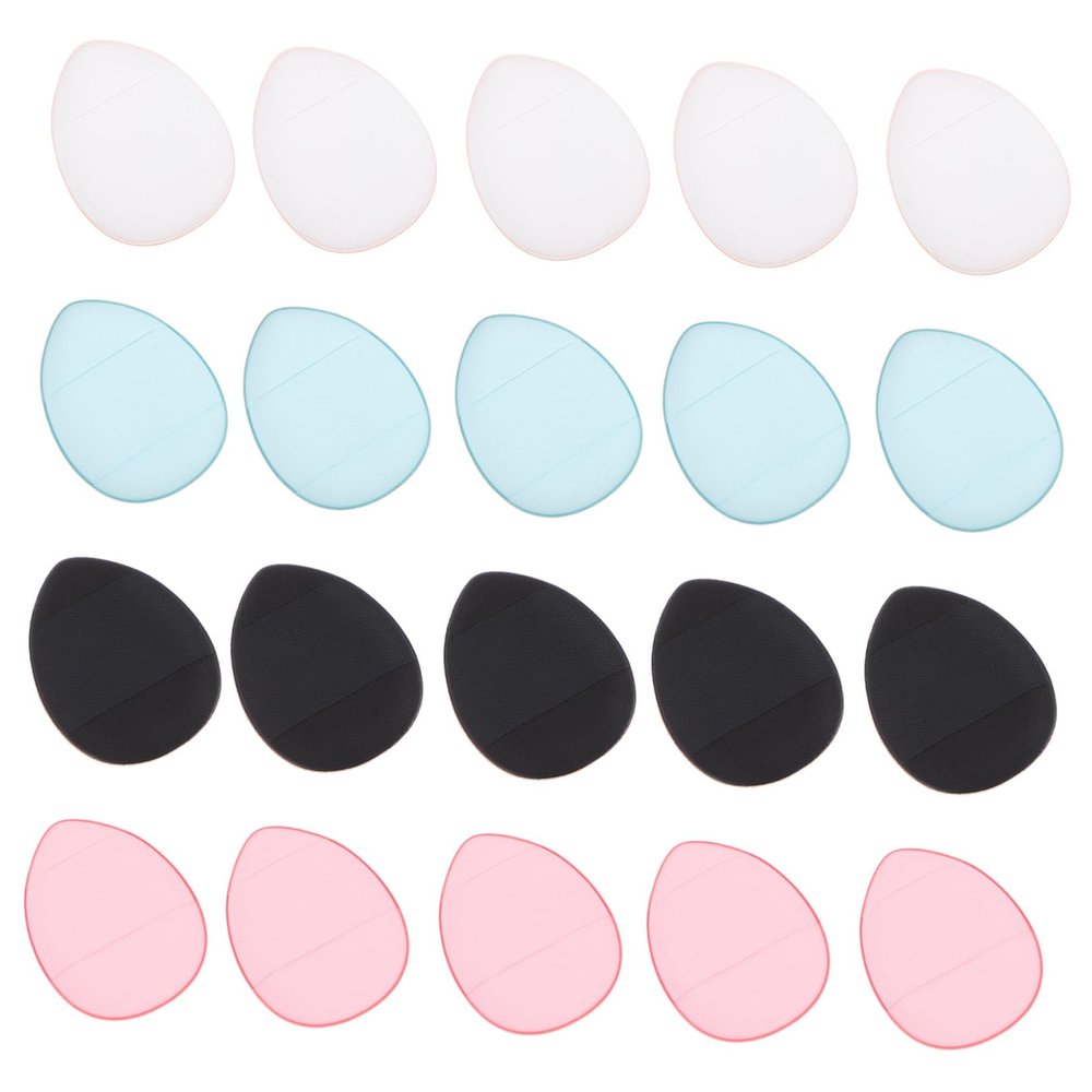 DECOMELODY Small Powder Puffs, Soft and Washable, 20-Piece Set