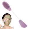 Silicone Facial Cleansing Brush, Double-Headed view 1