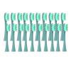 20 Replacement Brush Heads Compatible with Oclean Flow/X PRO Elite/X/One/Z1/F1, Green view 1