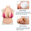 Realistic Half-Body Silicone Breast Prosthesis, K Cup (03) view 4