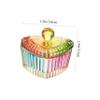 Professional Glass Manicure Cups, 2-Pack, with Lids view 2