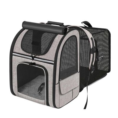 Dog Carrier Backpack | Portable Puppy Backpack, Collapsible Expandable Lightweight Pet Backpack for Camping Outdoor
