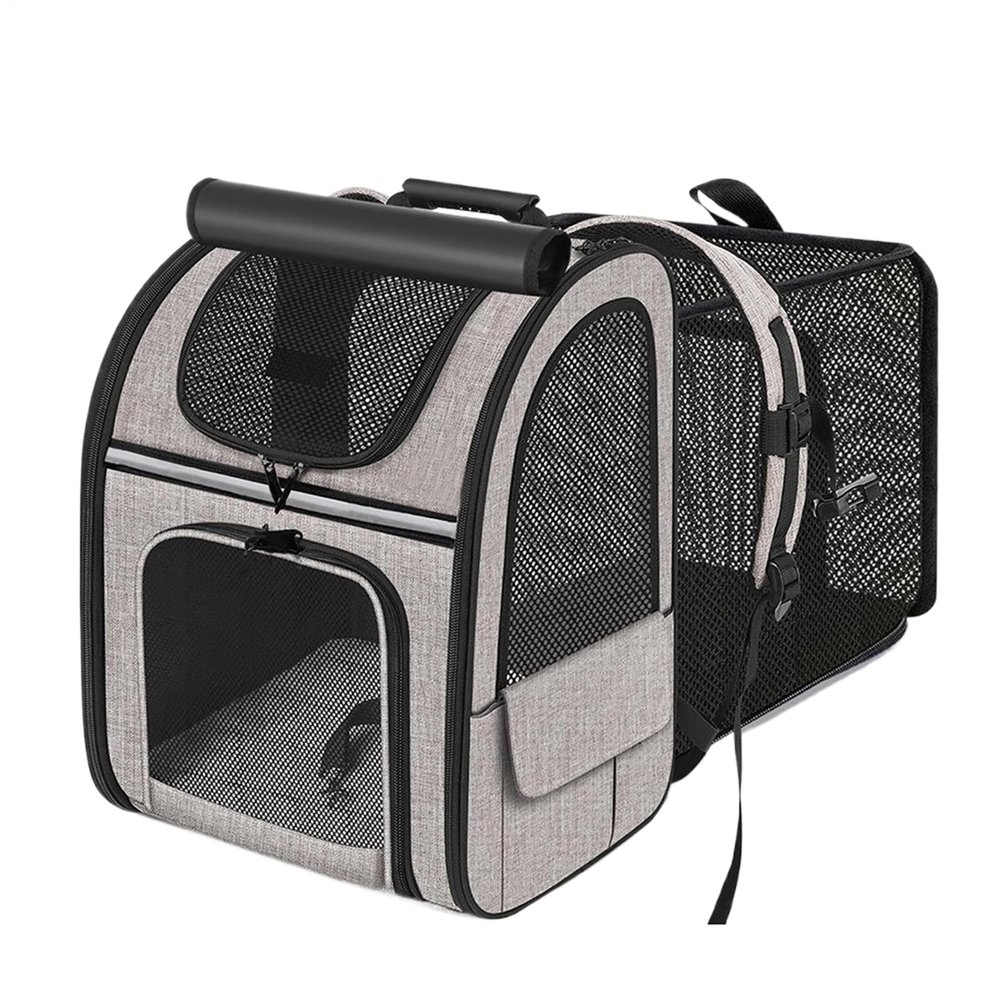 Dog Carrier Backpack | Portable Puppy Backpack, Collapsible Expandable Lightweight Pet Backpack for Camping Outdoor