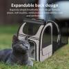 Dog Carrier Backpack | Portable Puppy Backpack, Collapsible Expandable Lightweight Pet Backpack for Camping Outdoor view 2