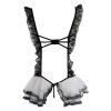 Plus-Size Women's Lingerie with Babydoll and Garter Straps view 4