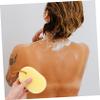 iplusmile 2-Pack Oval Shower Sponges, Yellow view 3