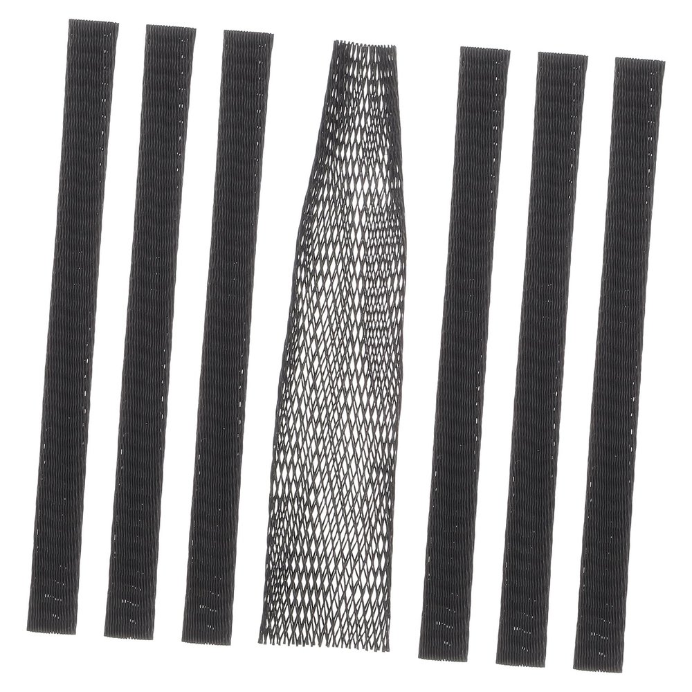 UKCOCO 100 Plastic Flower Mesh Covers, Black Rose Sleeves for Flowers and Chrysanthemums