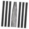 UKCOCO 100 Plastic Flower Mesh Covers, Black Rose Sleeves for Flowers and Chrysanthemums view 1
