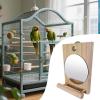 Bird Mirror for Cages | Interactive Wooden Toy view 2