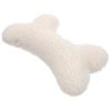POPETPOP Soft Sheep Fleece Squeaky Chew Toy for Small Dogs view 1