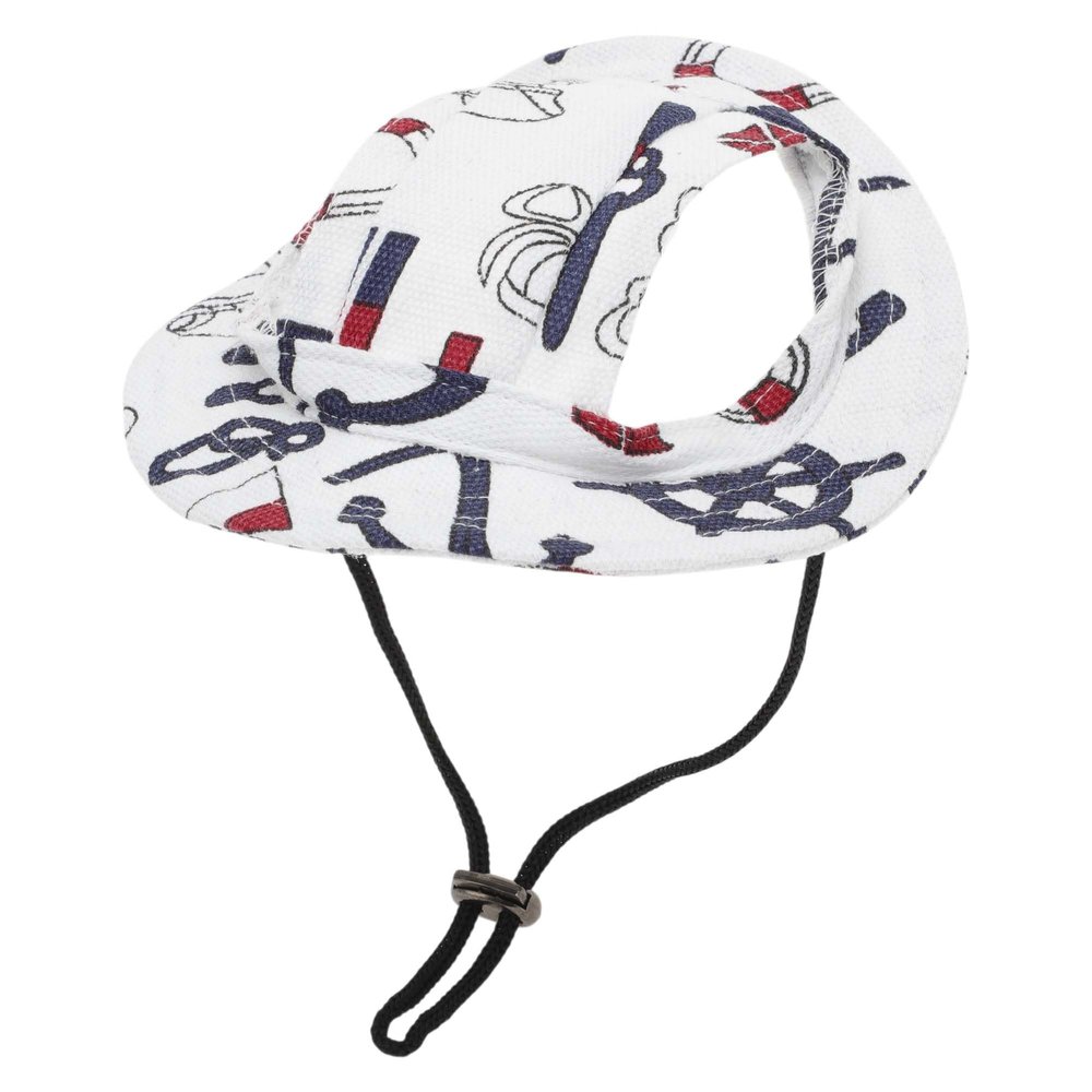 CAPASTEC Dog Sun Hat Adjustable Baseball Cap with Ear Holes