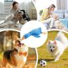 Plush Squeaky Dog Toy for Dental Care and Mental Stimulation view 4