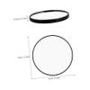 iplusmile 3-Piece Compact Magnifying Cosmetic Mirror, Portable Round Travel Mirror for Makeup, Shaving, Bathroom and Shower Area view 2