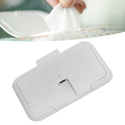 Phefop USB Baby Wipe Warmer, Portable, White