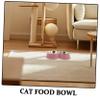 Supvox Elevated Double Pet Bowl with Removable Food and Water Bowls view 3