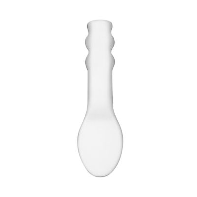 FOYTOKI 304 Stainless Steel Eye Cream Spoon with Compact Portable Handle for Application and Massage, Practical Makeup Accessory for Travel