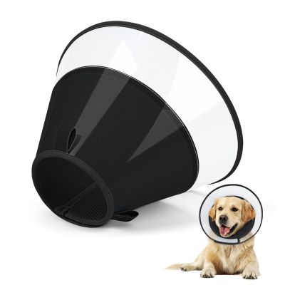 Joypig Soft-Padded Dog Recovery Collar, Elizabethan Cone to Stop Licking, for Small, Medium, and Large Dogs
