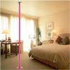 Generic Dance Pole, Spinning/Static Height-Adjustable Stripper Pole with Ceiling Mount and Extension Tube (Pink, 274–287 cm) view 1