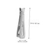 VALICLUD Stainless Steel Nail Clippers for Thick Toenails view 2