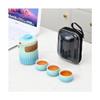 TYBGAU Boutique UK Gradient Travel Tea Set with 1 Teapot and 3 Cups view 2