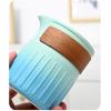 TYBGAU Boutique UK Gradient Travel Tea Set with 1 Teapot and 3 Cups view 3