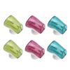 VALICLUD Wall-Mounted Toothbrush Caps with Suction Cups, 6-Pack, Plastic view 1