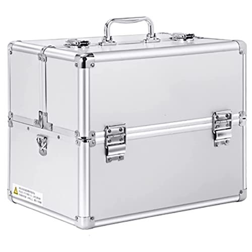 Portable Lockable First Aid Kit with Multilayer Storage for Home, Travel, and Workplace Safety