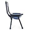 Heavy-Duty Steel 3-in-1 Shower and Bedside Commode Chair view 2