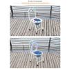 Heavy-Duty Steel 3-in-1 Shower and Bedside Commode Chair view 3