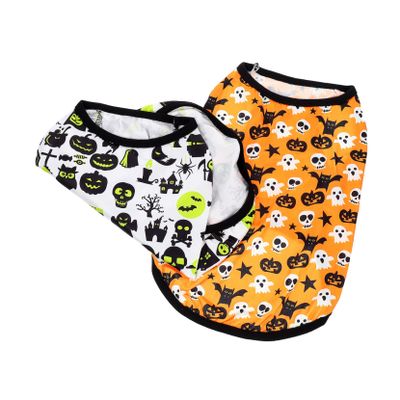 FUTUREORYY 2-Pack Pet Costume Halloween Dog Vest