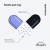 Vitaler's Reishi 400 mg - 60 Vegan Capsules, 2-Month Supplement, Preservative-Free, Pure Formula view 2