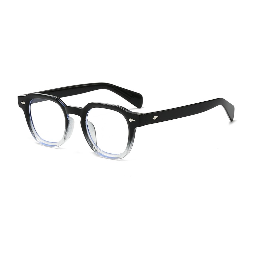 YAMEIZE Rectangular Blue-Light-Blocking Glasses for Women and Men