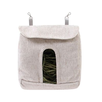 Rabbit Hay Feeder - Adjustable Hay Bag, Durable Food Dispenser