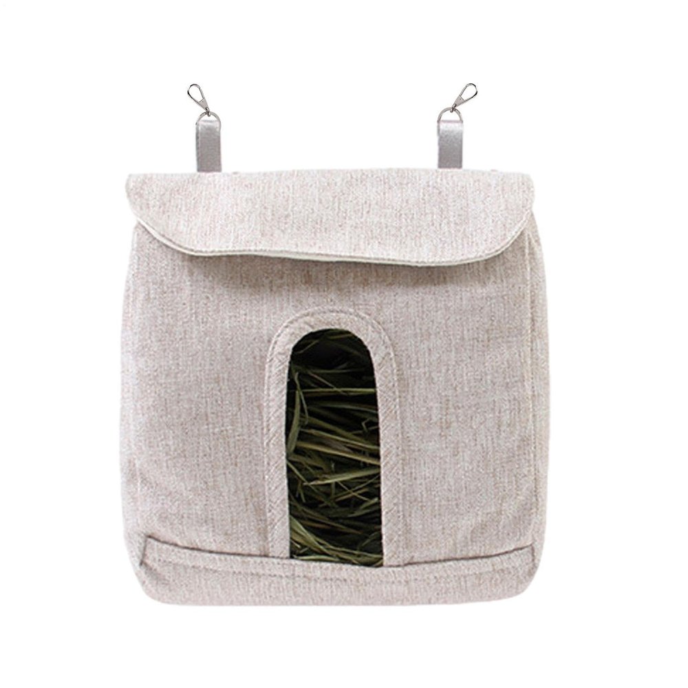 Rabbit Hay Feeder - Adjustable Hay Bag, Durable Food Dispenser