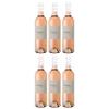 Marrenon Classique Ventoux Dry Rosé Wine, France with FeinWert E-Book (6 x 0.75 L) view 1