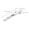 BESTOYARD Replacement Headrest Brackets for Barber Chairs, 2 pcs, Iron, Silver view 2