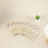 Wambere 10-Piece Wooden Baby Closet Dividers, 0–24 Months, Wood Color E view 3