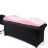 HKYBCF Curved Massage Table Mattress Topper, Black view 3