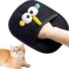 Double-Sided Anti-Static Pet Hair Removal Grooming Gloves view 2