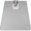 Bartuke XXL Cat Litter Mat, 50''x35'' Silicone Litter Catcher (Gray) view 1
