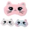 YOSADIER 3-Pack Plush Sleep Masks for Kids with Satin, Cotton, Elastic Band and Cartoon Designs view 1