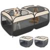 2-in-1 Pop-Up Pet Playpen, Detachable into 2 Separate Pens view 1