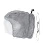 Adjustable Cat Muzzle with Breathable Mesh for Grooming and Bathing view 4