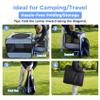 EighteenTek 2-in-1 Portable Cat Playpen, Detachable into 2 Separate Enclosures with 2 Extra Doors, Pop-Up Pet Playpen, Cat Tent, Foldable Puppy Pen for Indoor Use view 4