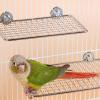 YUPEIUKLI Stainless Steel Bird Perch Stand for Parrots and Birds view 3
