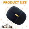 Kaezuy Dual-Sided Pet Hair Removal Glove for Dogs & Cats - Reusable Black Yellow view 2
