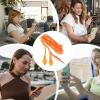 Rrlihjgu Earplug Headphones for Work with Clips, 100 dB view 4