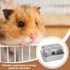 Transparent Hamster & Gerbil Cage with Exercise Wheel view 2