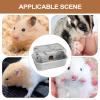 Transparent Hamster & Gerbil Cage with Exercise Wheel view 4
