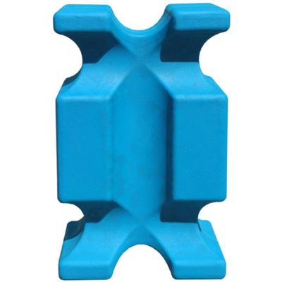 Brama West Maxi Cavaletti Block for Horses 61 x 38 x 22 cm - Jumping Block (Light Blue)
